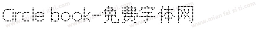 Circle book字体转换